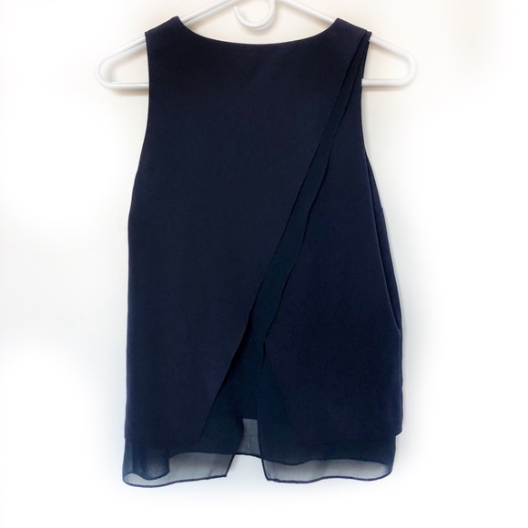 1. STATE Short Sleeve Double Layer Tank Top - Picture 5 of 6